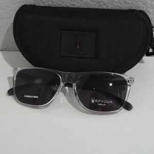 Spyder Black and Silver Sunglasses